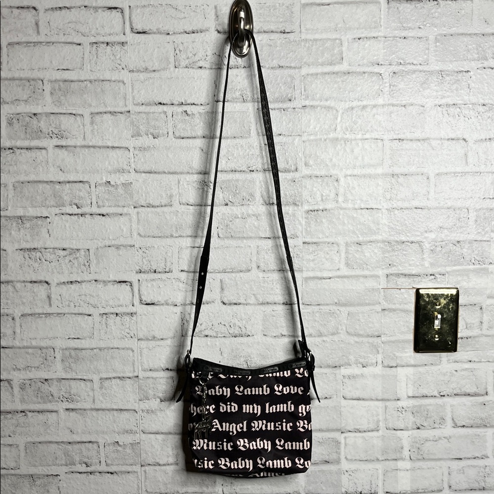 L.A.M.B. Gwen Stefani Script Crossbody Bag - Picture 2 of 11